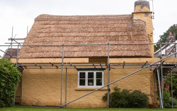 Hayfield thatch roofing costs